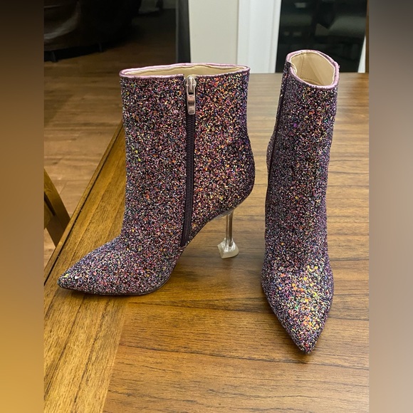 Nine West Glitter Booties - Picture 3 of 11